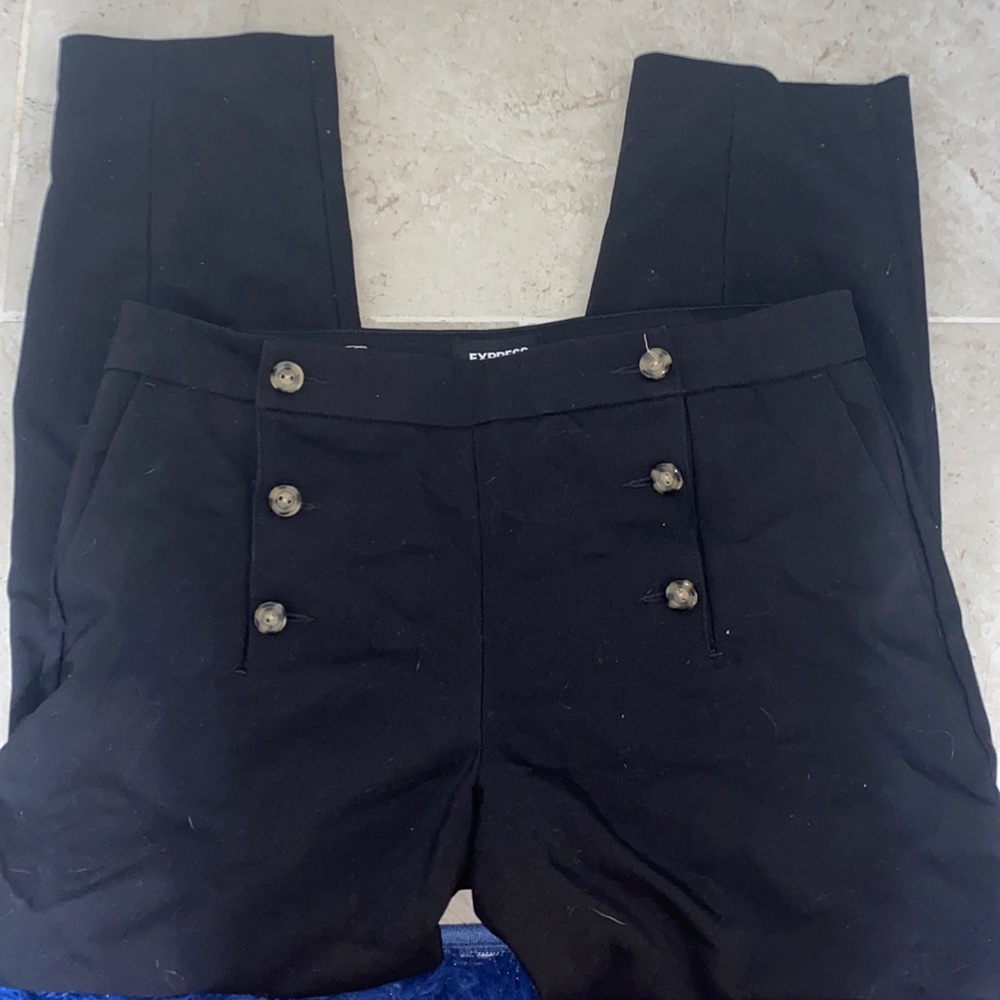 EXPRESS ankle high rise pants
